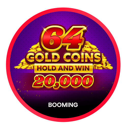 64 Gold Coins Hold and Win 20,000