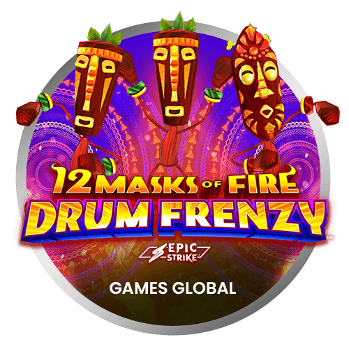 12 Masks of Fire Drum Frenzy