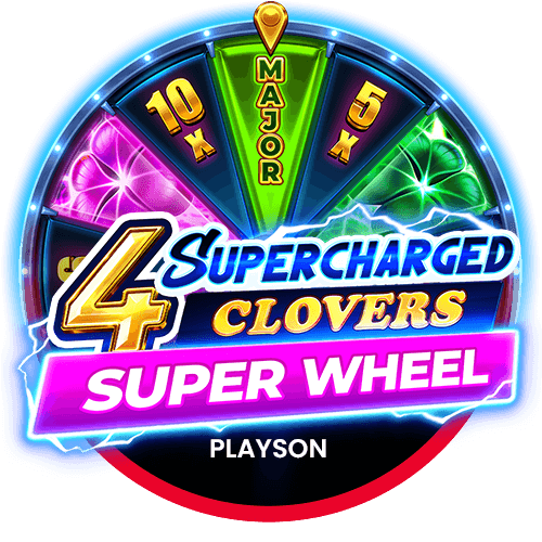 4 Supercharged Clovers:Super Wheel